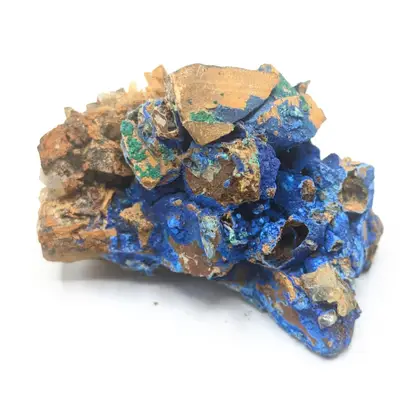 Tétraédrite ps Azurite