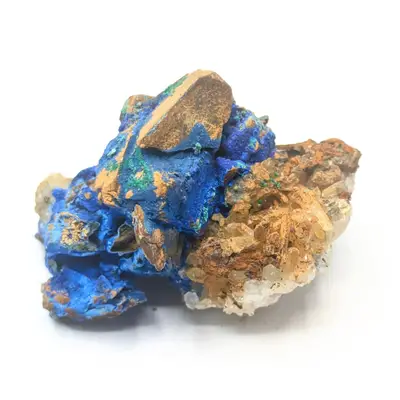 Tétraédrite ps Azurite