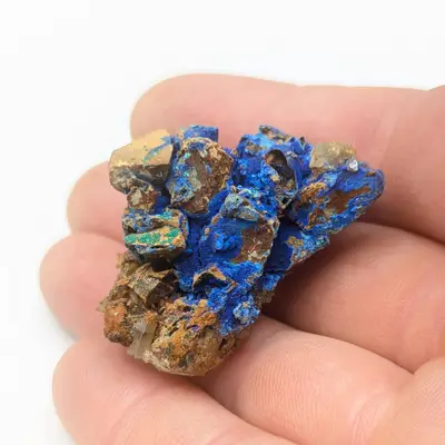 Tétraédrite ps Azurite